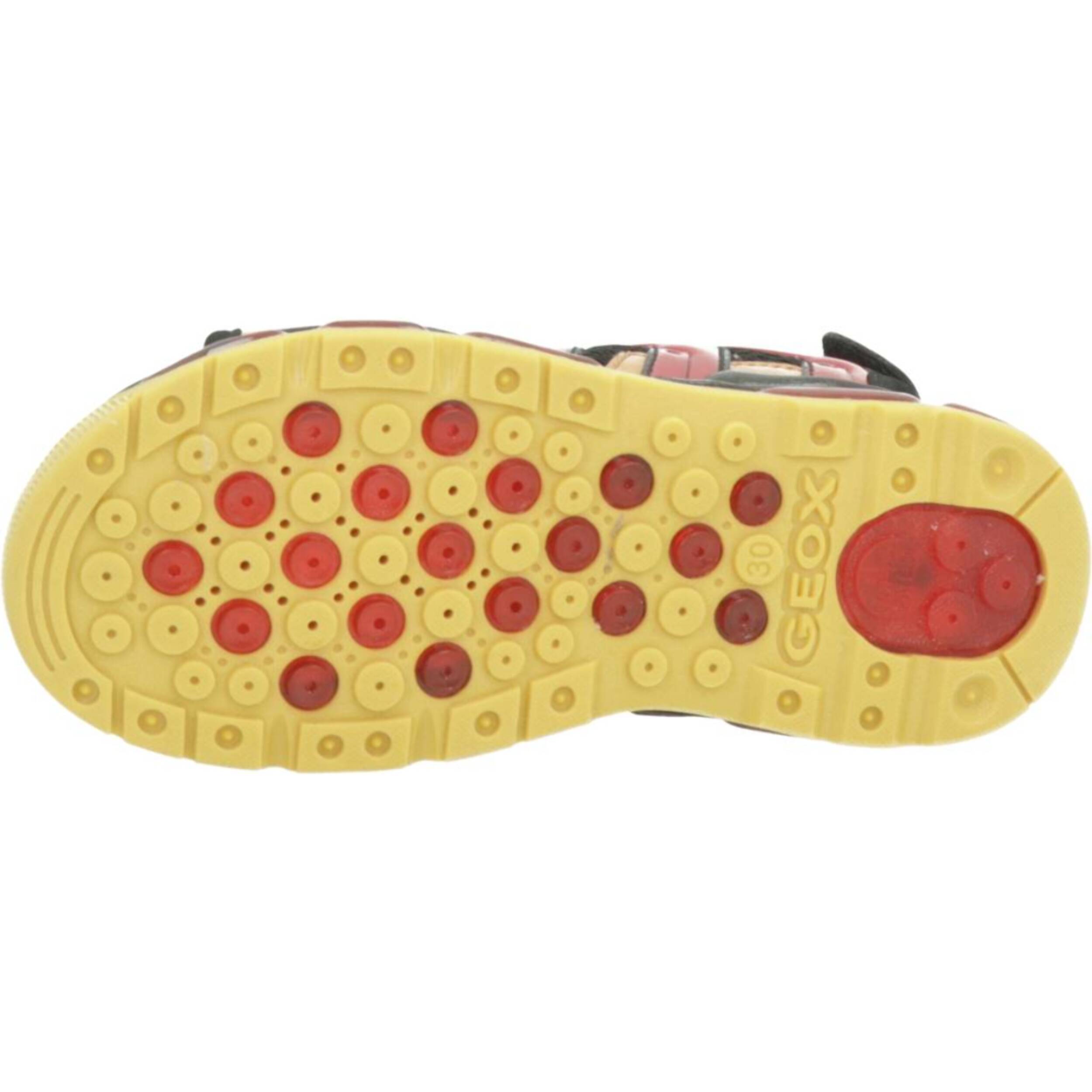 Sandalias Niño de la marca GEOX  modelo J SANDAL ANDROID BOY ROJO