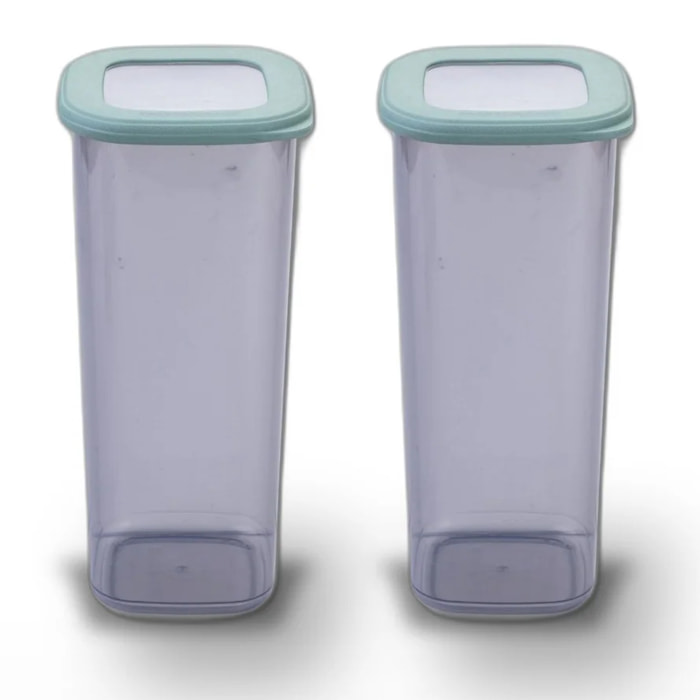 Lot de 2 Boîtes à Provisions 1,75 Litre Fackelmann Storage