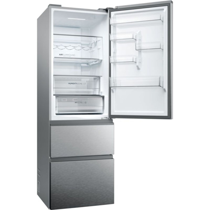 Réfrigérateur combiné HAIER HTW5618CNMG
