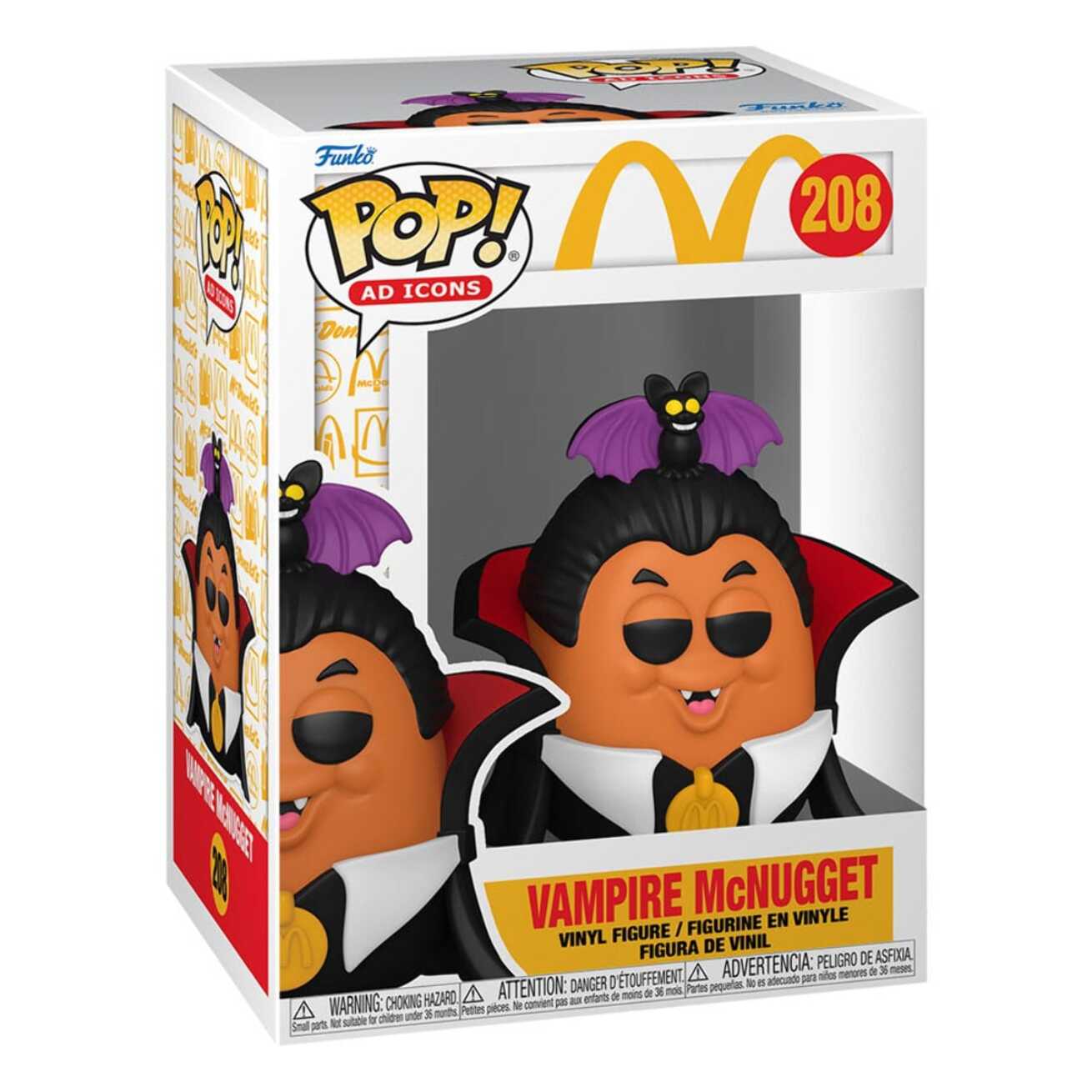 Mcdonalds Pop! Ad Icons Vinile Figura Nb - Vamp 9 Cm Funko