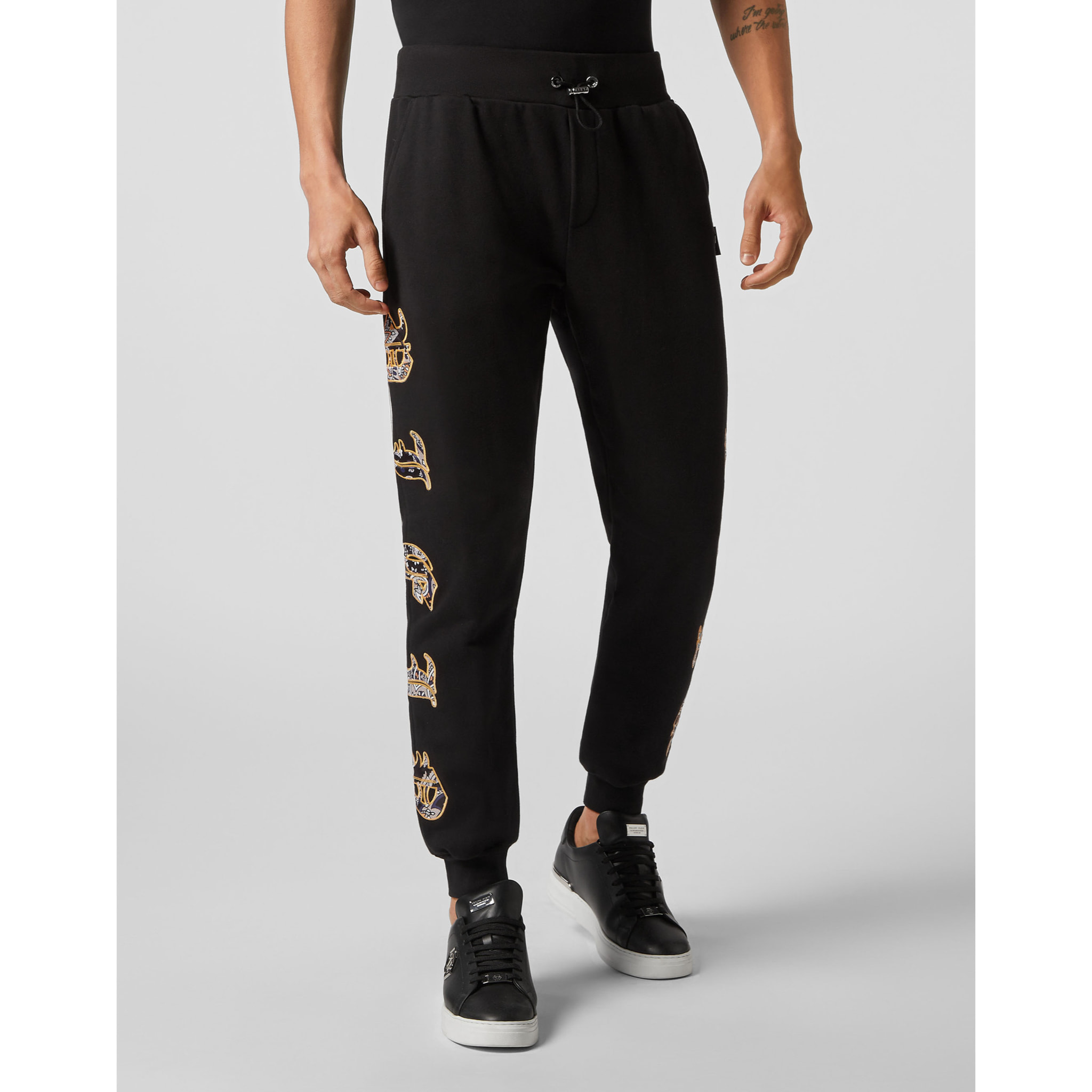 PHILIPP PLEIN Sweatpants GOTHIC PLEIN