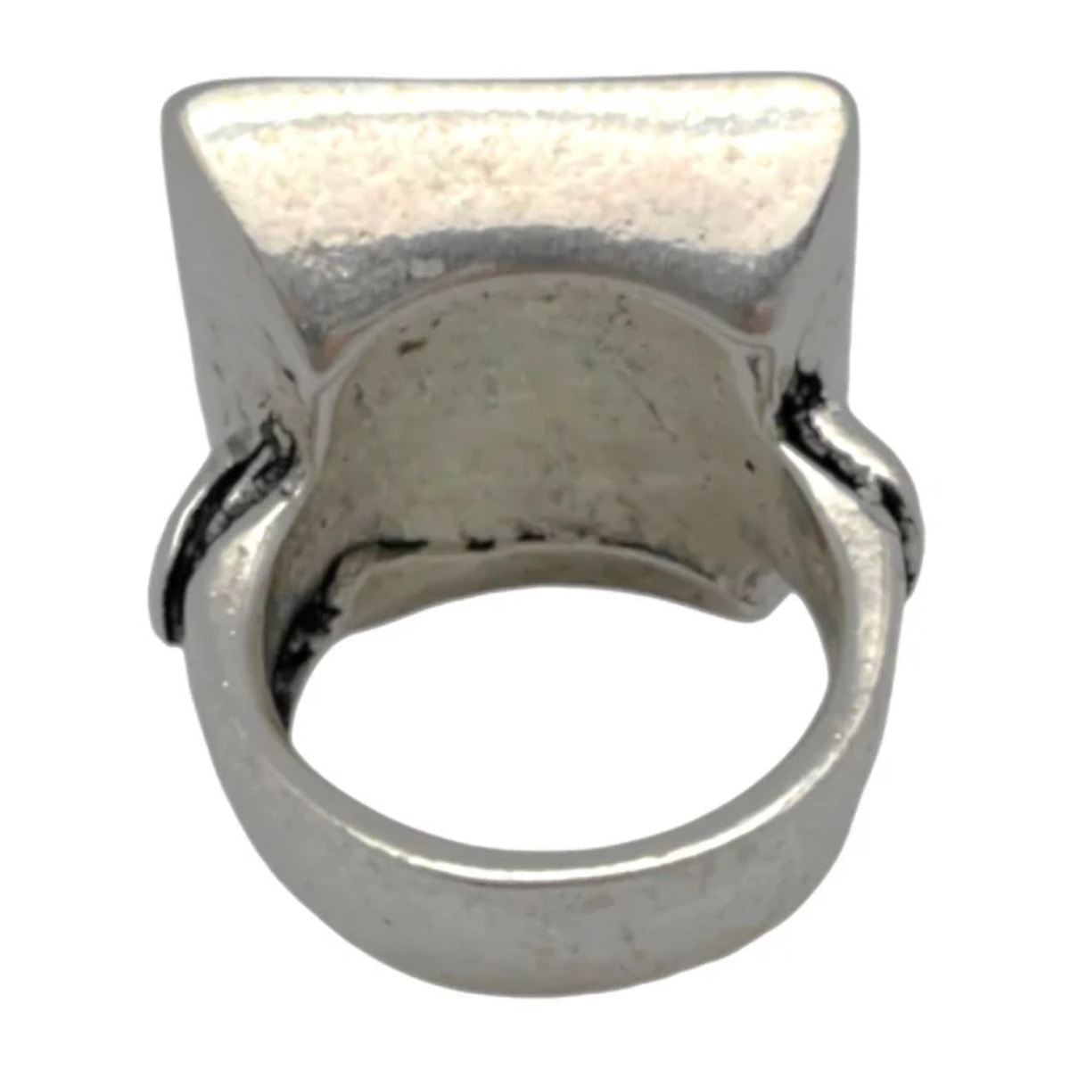 Anillo grande sello Imperial plata 7 micras T15