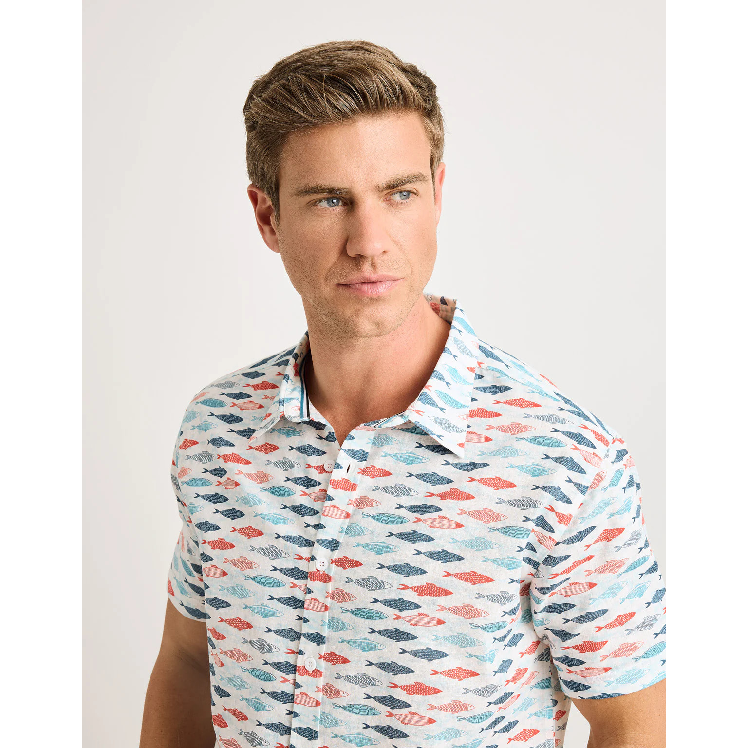 Camisa Manga Corta Blanco - Rosspe