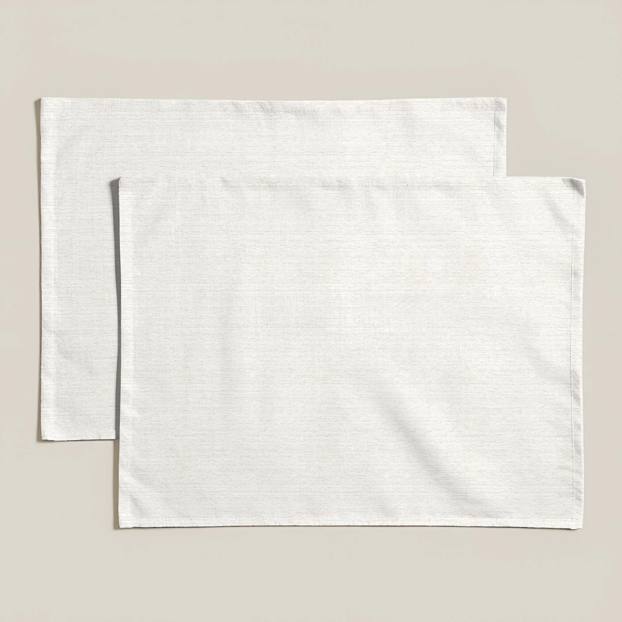 Lot de 2 sets de table anti-taches Salina