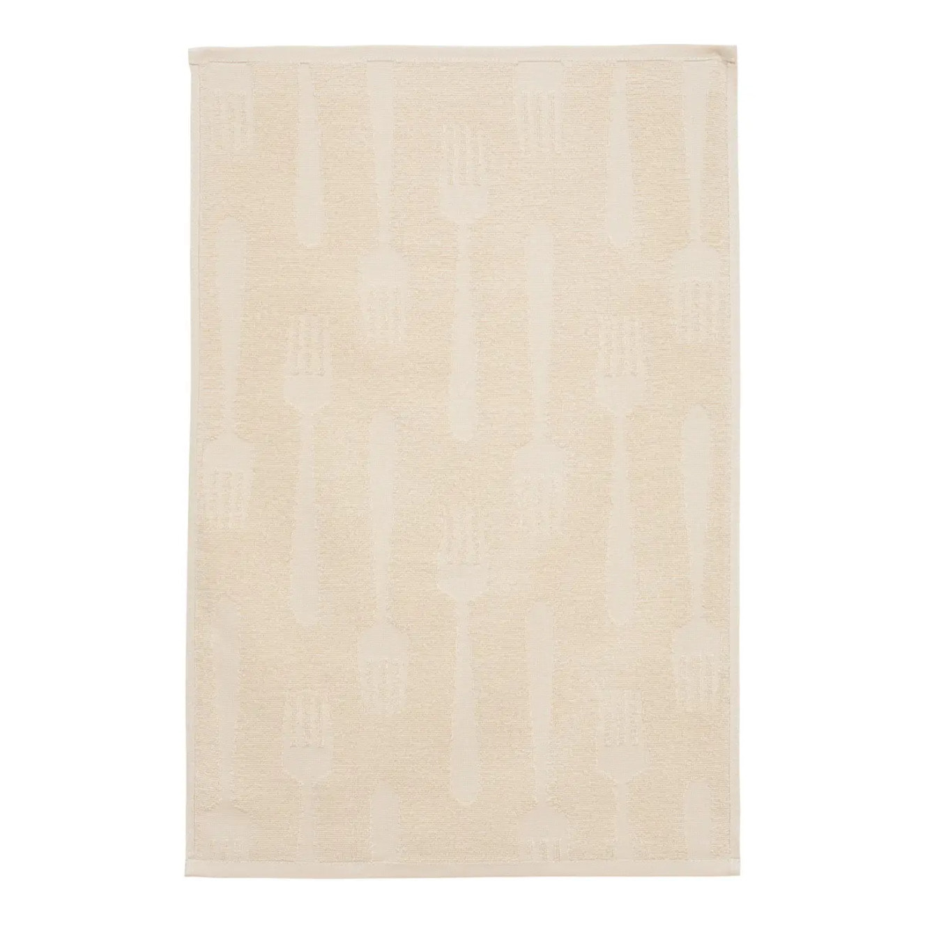2 torchons Terry 70x45cm beige lin