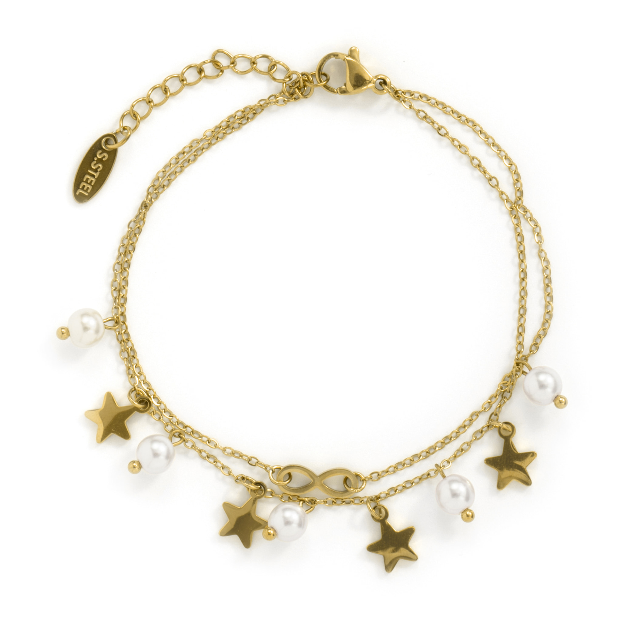 Pulsera Eltol acabado oro amarillo 18k