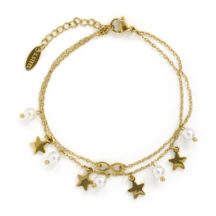 Pulsera Eltol acabado oro amarillo 18k