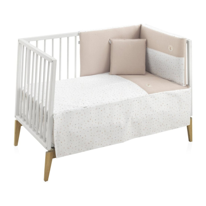 Cambrass Jgo 2 Pcs.Colcha I-V. Cuna 60 Rabbit