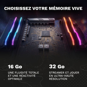 PC Gamer SKILLKORP SK02 - AMD Ryzen 7 5700X - NVIDIA GeForce RTX 3050 - 16 Go RAM DDR4 - SSD 512 Go