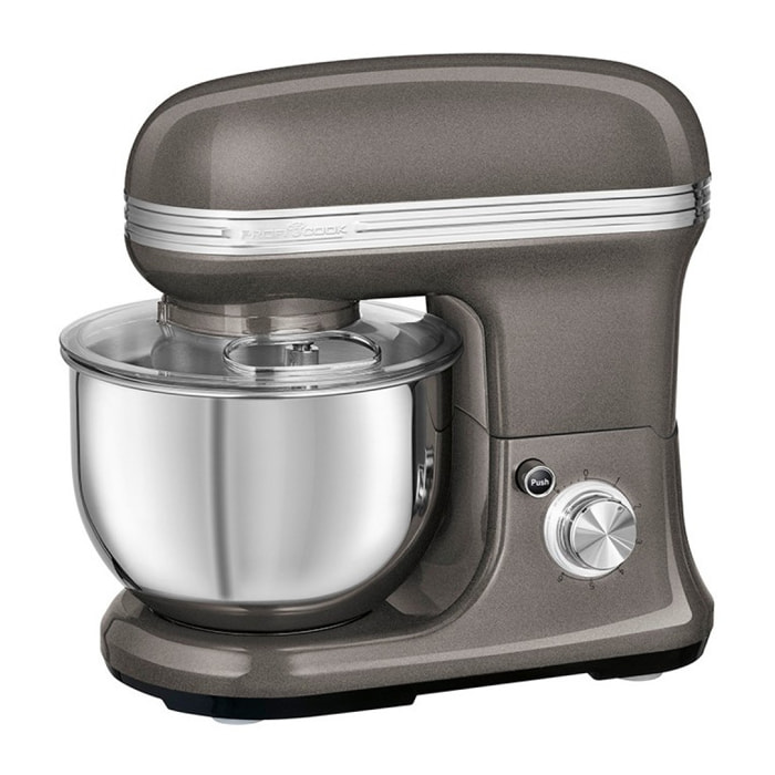 Robot pétrin multifonction 1200W vintage Proficook PC-KM 1197 Anthracite
