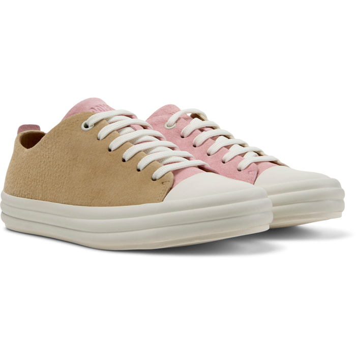 Zapatillas - CAMPER Hoops - Multicolor - Cuero Nubuck
