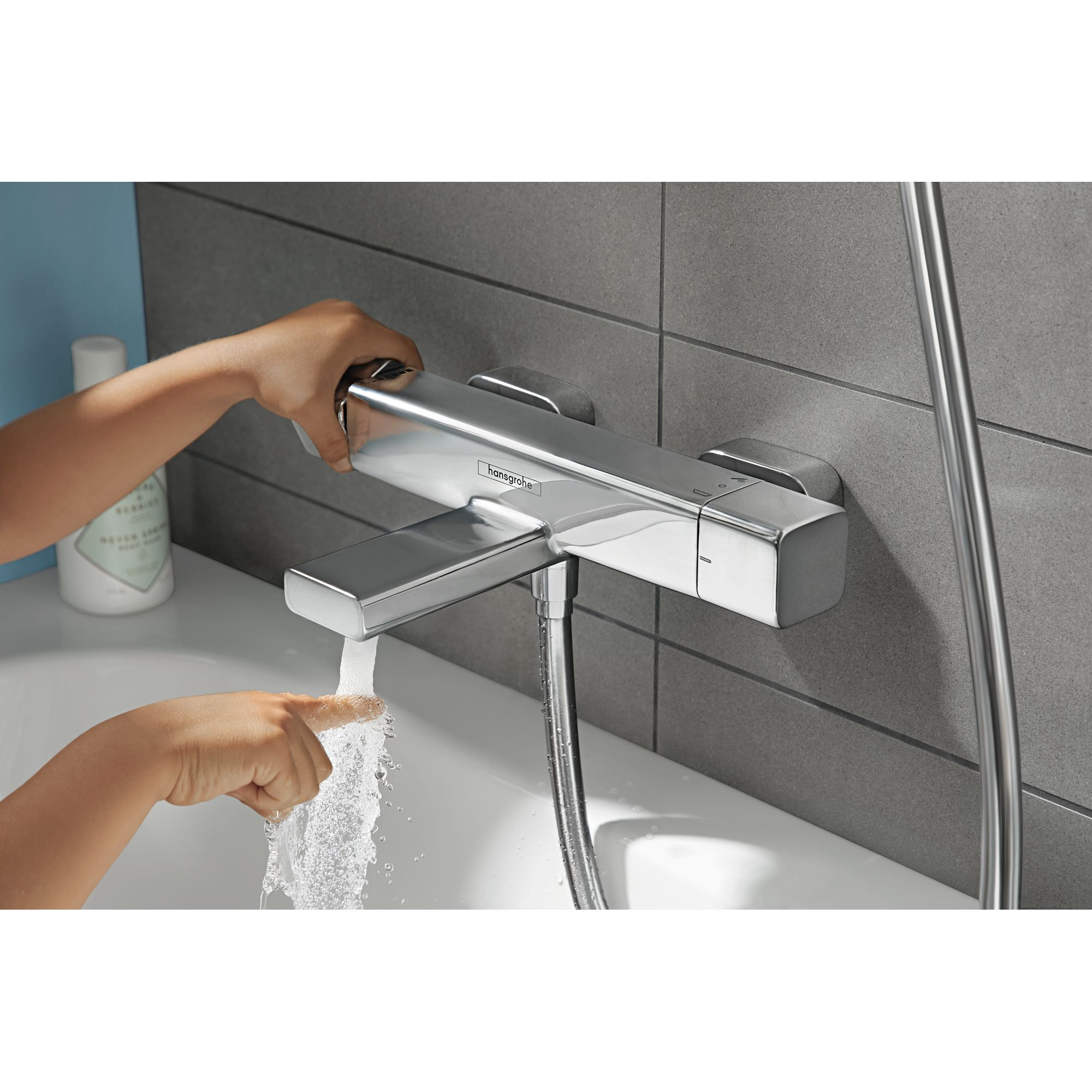 Mitigeur Thermostatique bain/douche chromé Ecostat E