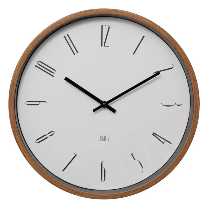 Horloge Bratislav blanc D35cm