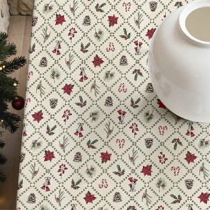 Nappe anti-taches Christmas flower 2