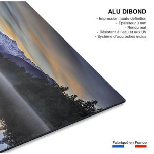 Tableau matin enneigé Tableau alu Dibond