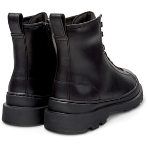 Botines - CAMPER Brutus+ - Negro - Cuero liso