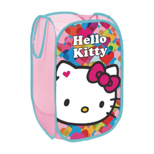 Hello Kitty Portagiochi in Tessuto Pop Up Hello Kitty Multicolor