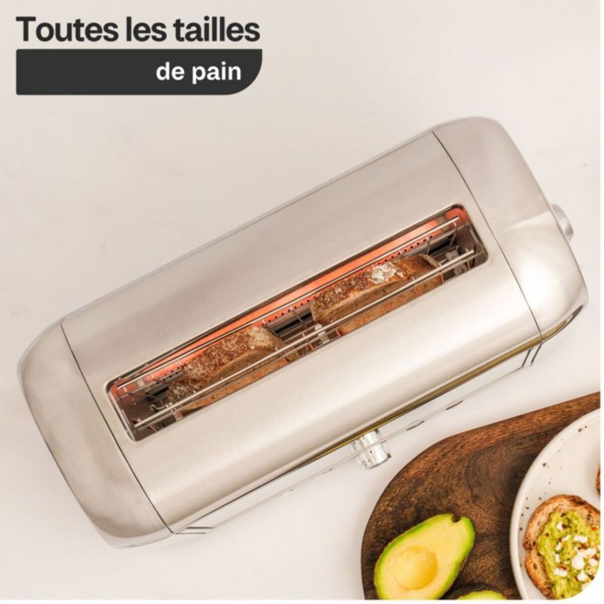 Grille-pain MAGIMIX 11540 vision rouge