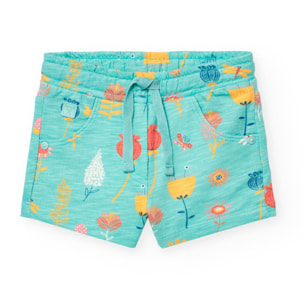 Short en molleton imprimé  -BCI