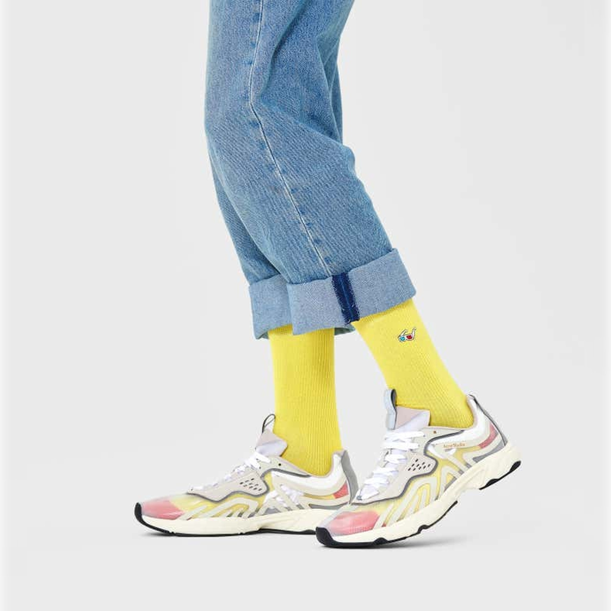 Set de 5 pares de calcetines - diseños "Thumbs Up", "Palmeras" y "3D Glasses"