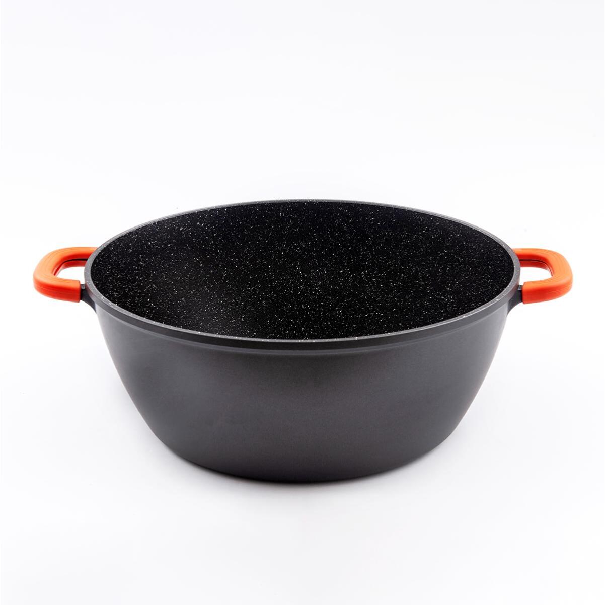 Faitout noir   revêtement céramique - "RobuCook"