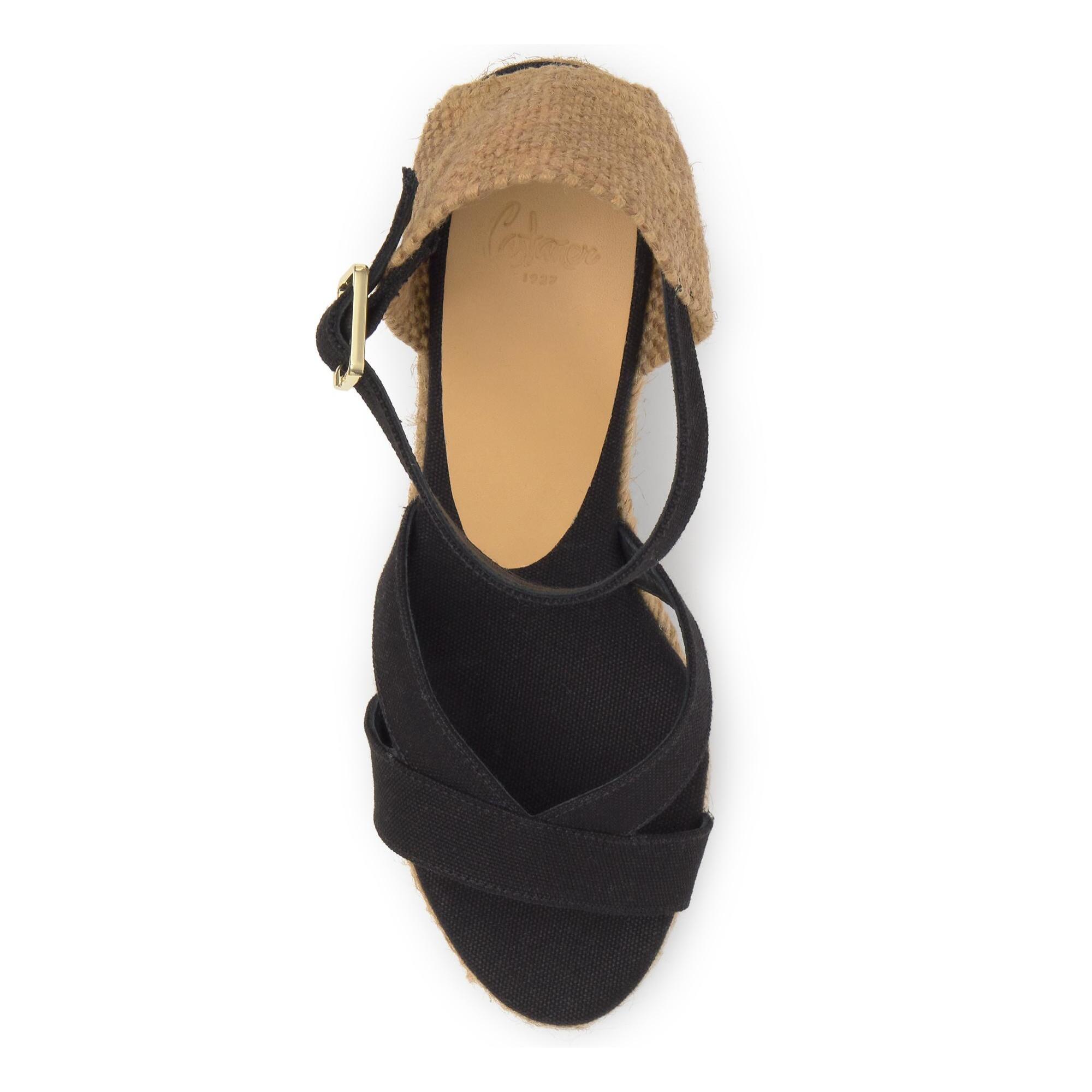 Sandalia Bruna cuña de yute 9cm