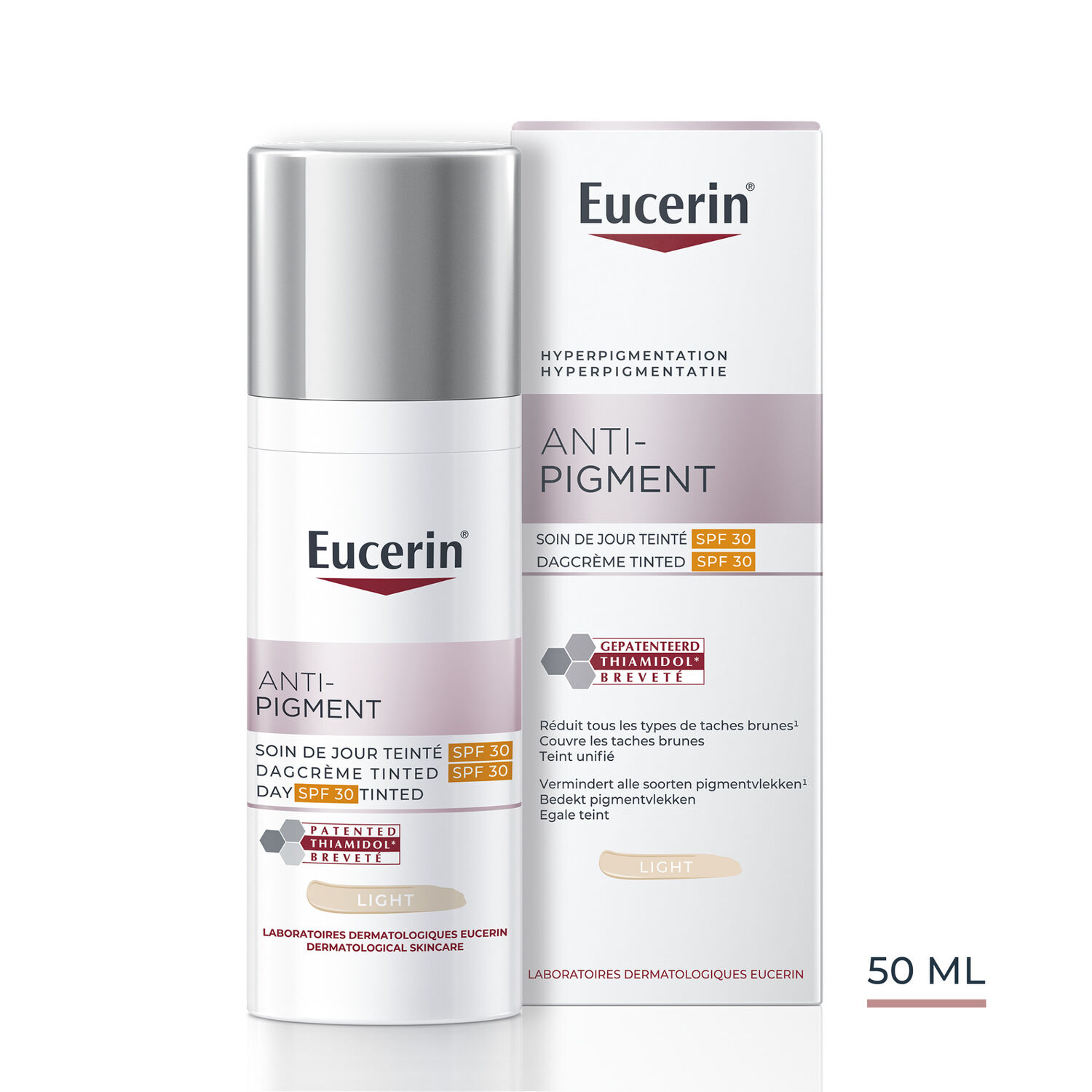 Anti-Pigment SPF30 - Soin de Jour Teinté - Light 50 ml