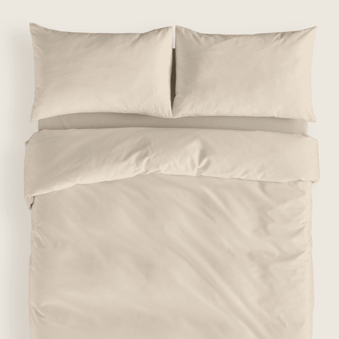 Funda de Almohada - 100% Algodón - Ftr6 Beig