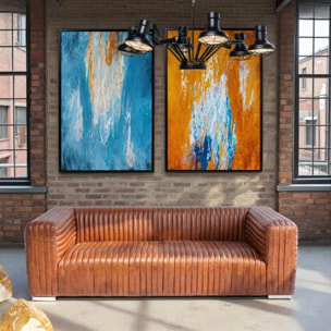 Tableau Frame Artistas 80x120cm orange Kare Design
