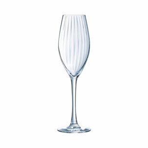 4 copas de champán 20 cl Serena Lines - Luminarc