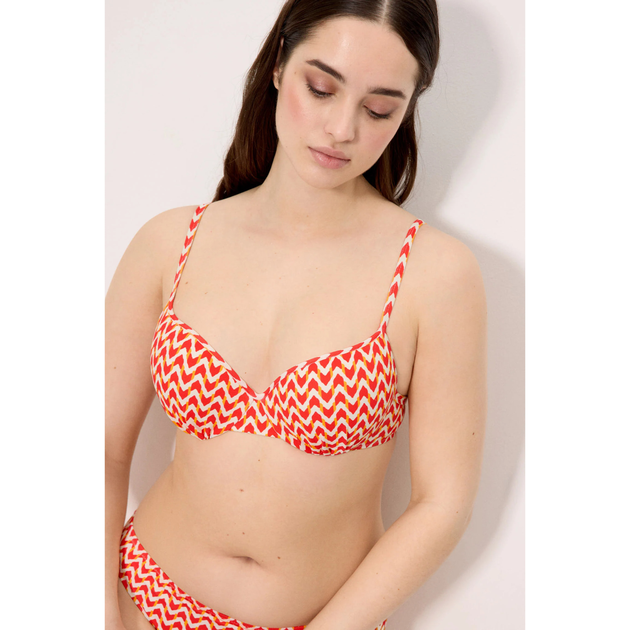 Top de bikini Arancio