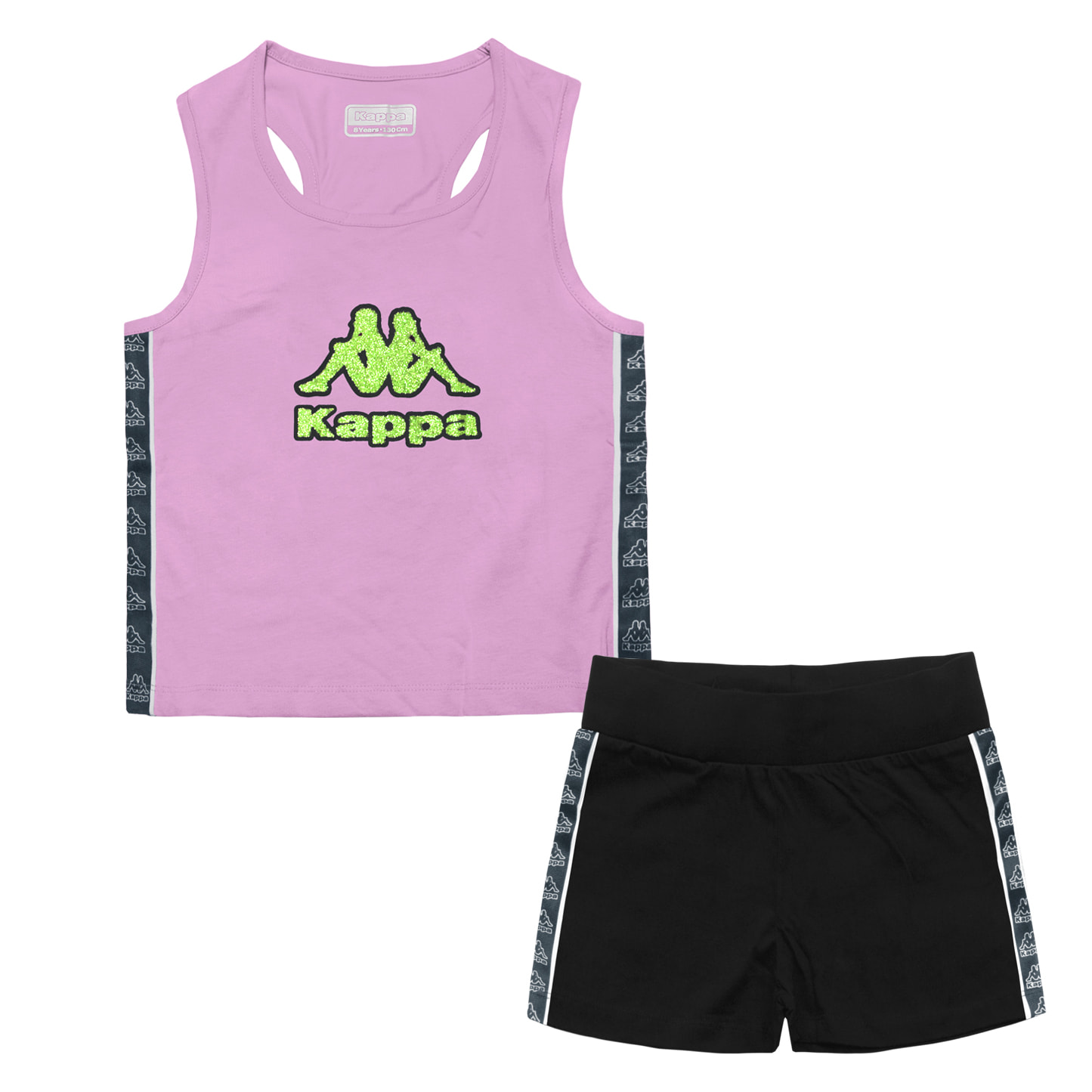 Completo Corto Bimba Ragazza KAPPA Cotone