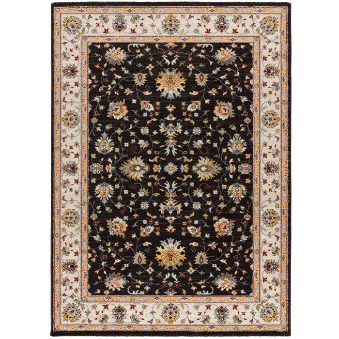 CLASSIC Alfombra estilo clásico de pelo corto en color antracita, varias medidas disponibles