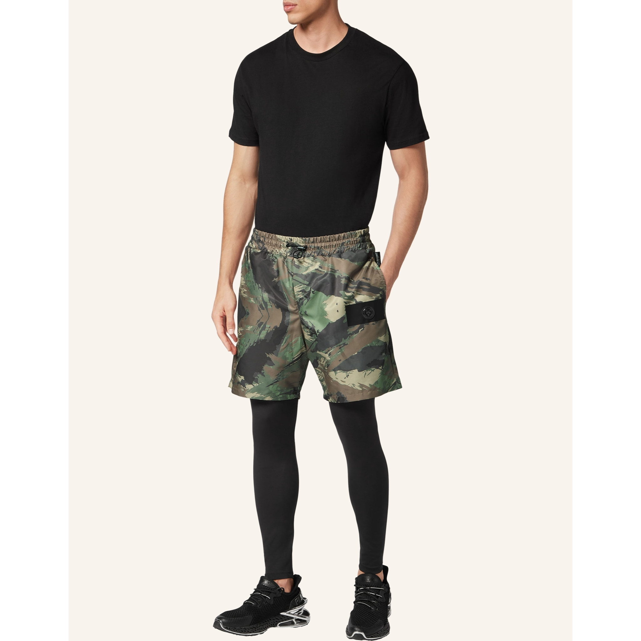 PLEIN SPORT Sweatpants CAMOUFLAGE