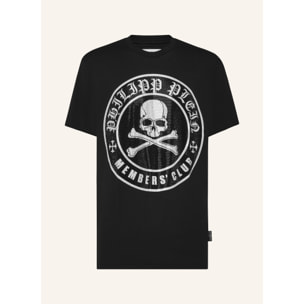 PHILIPP PLEIN T-Shirt Round Neck SKULL&BONES
