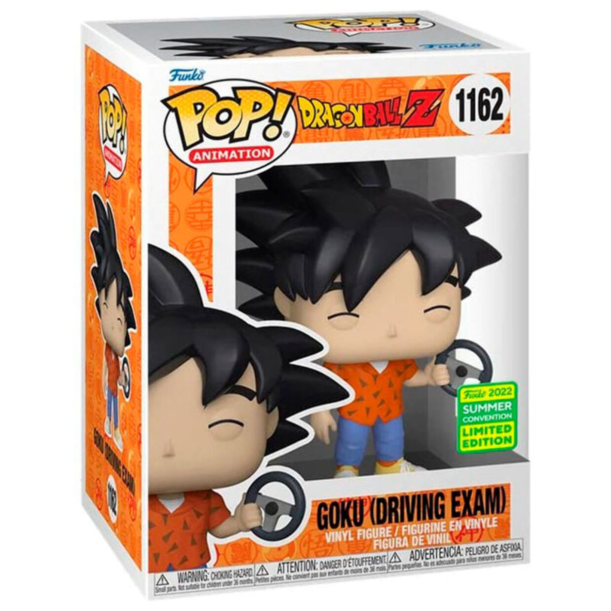 Dragon Ball Z Pop! Animation Figure in Vinile Goku (Esame di giuda) 9 cm Funko