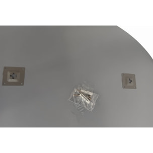 Specchio rotondo da parete senza cornice 80cm