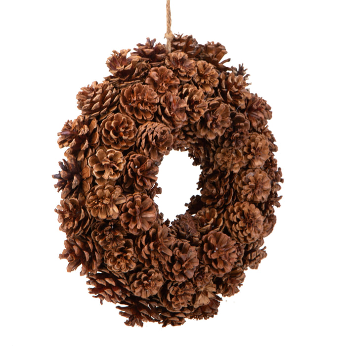 Corona natalizia - Pezzi 1 - 32xH32x11cm - Bianchi Dino SpA