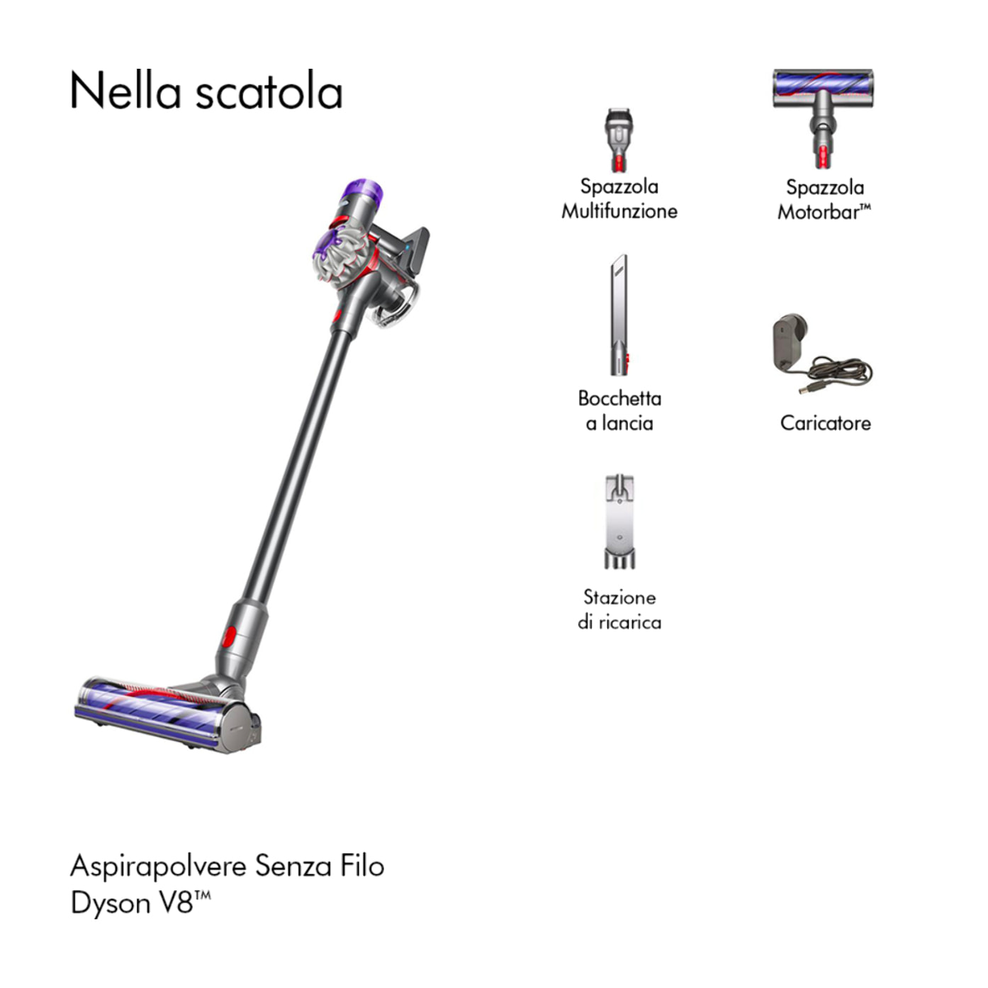 Aspirapolvere senza filo Dyson V8™ Advanced | Ricondizionato
