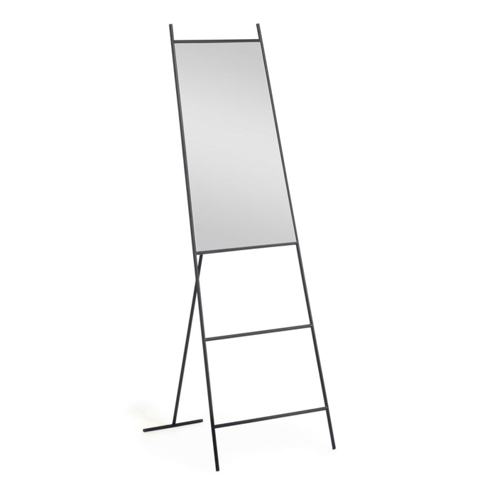 Miroir Sur Pied 55 X 166 Cm Métal NORLAND