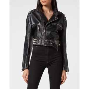 PHILIPP PLEIN Chaqueta de cuero
