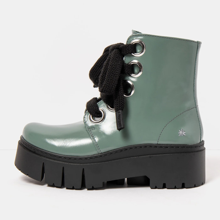 Botines 1799 NAPPA SHINNY PEPPERMINT/ LEEDS color Peppermint