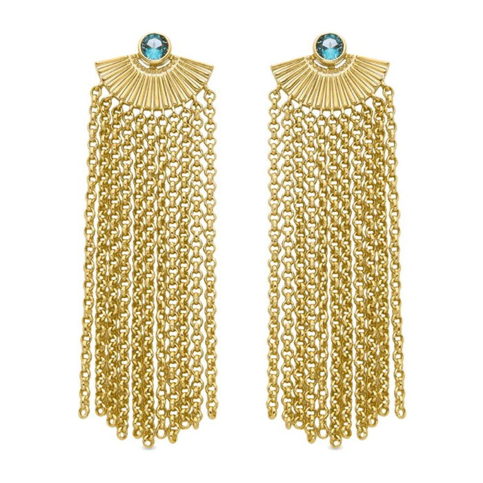 Pendientes Lux by Lux acabados en oro 18k