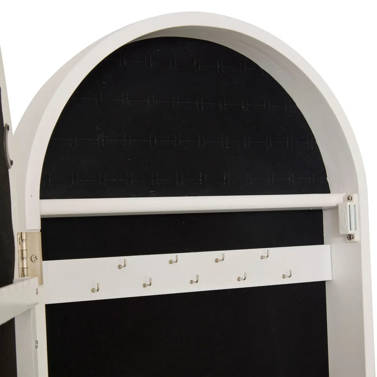 Armoire à bijoux Lexy blanc 38x34cm