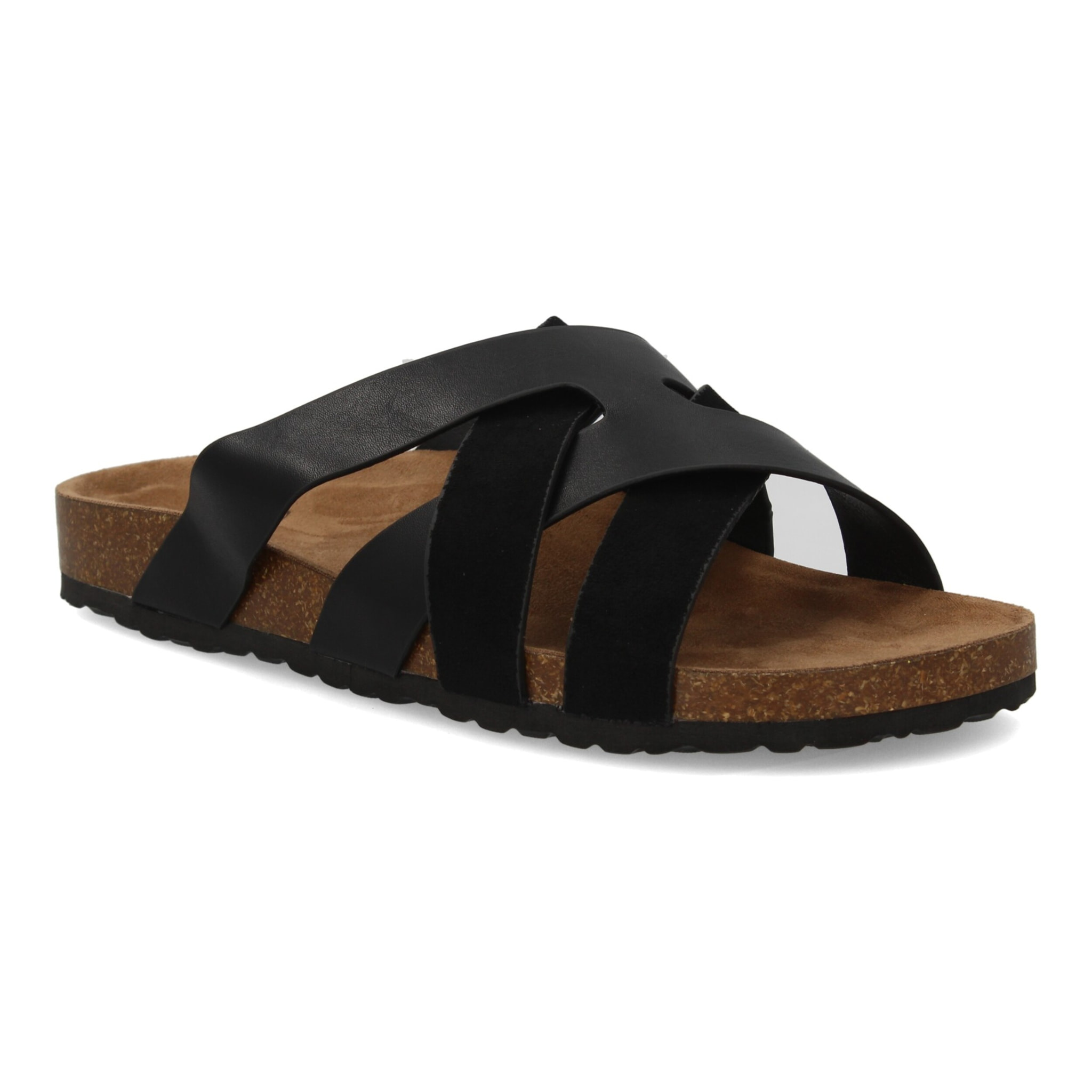 Sandalia para hombre con tiras cruzadas.
