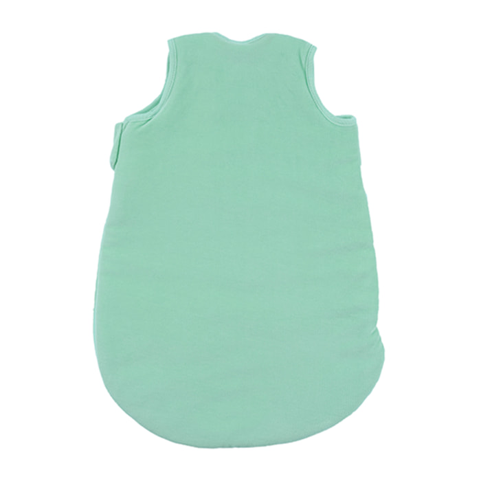 Gigoteuse hiver 55cm 0-3 mois Coton bio-Menthe