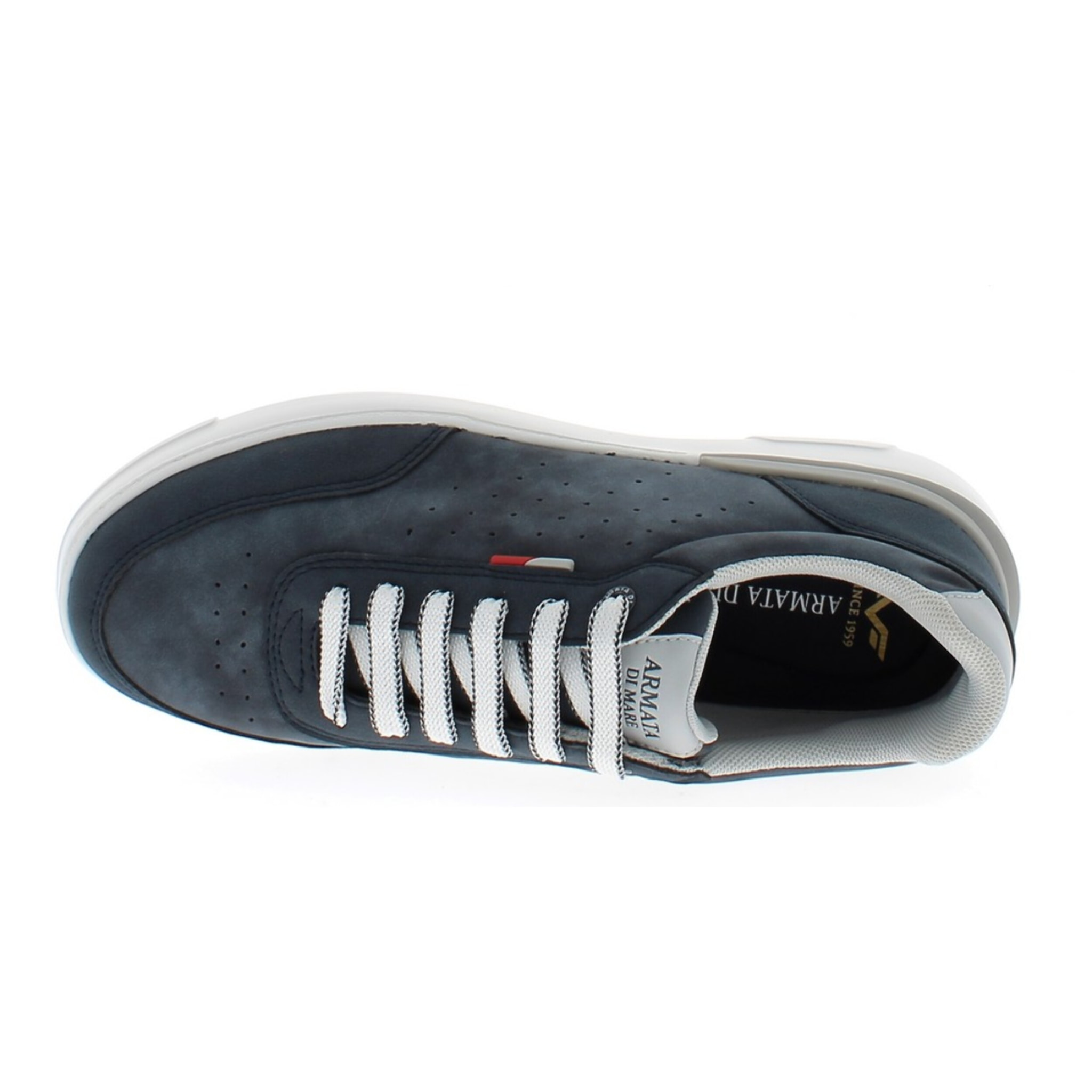 Armata di Mare Scarpe Uomo Court Sneakers Stringate con Soletta Rimovibile in Memory Foam AMU S25D740 Navy