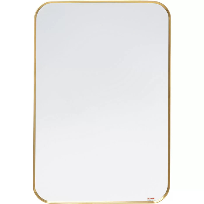 Miroir Simply 90x60cm laiton Kare Design