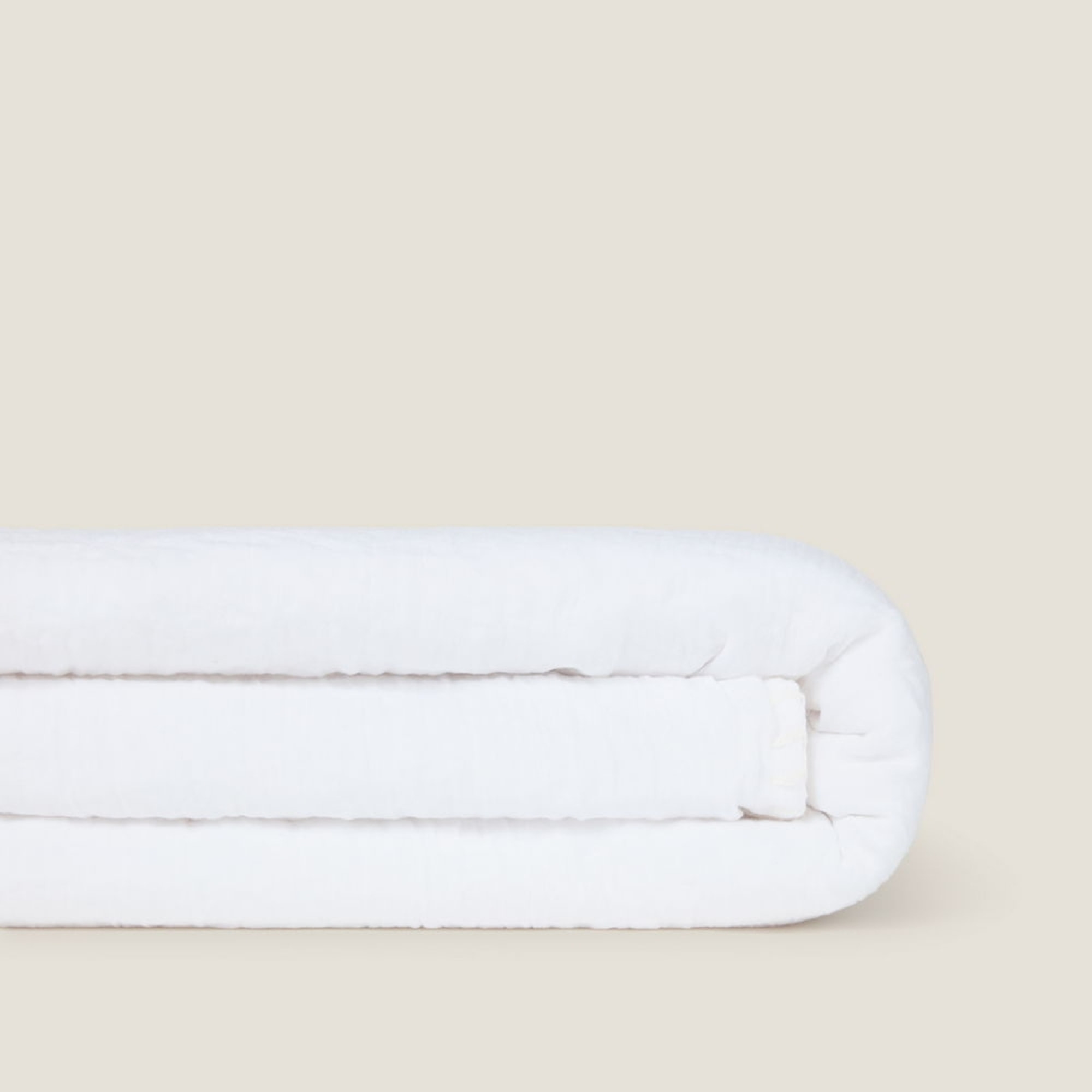 Plaid gasa y borreguito Galan color blanco Poliéster