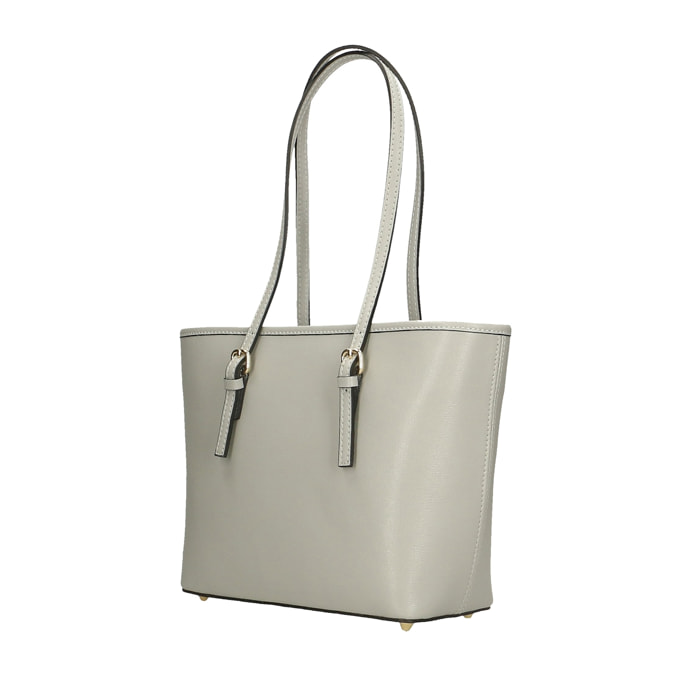 Borsa a spalla da Donna Chantal in Vera Pelle Made in Italy 23x26x12 cm